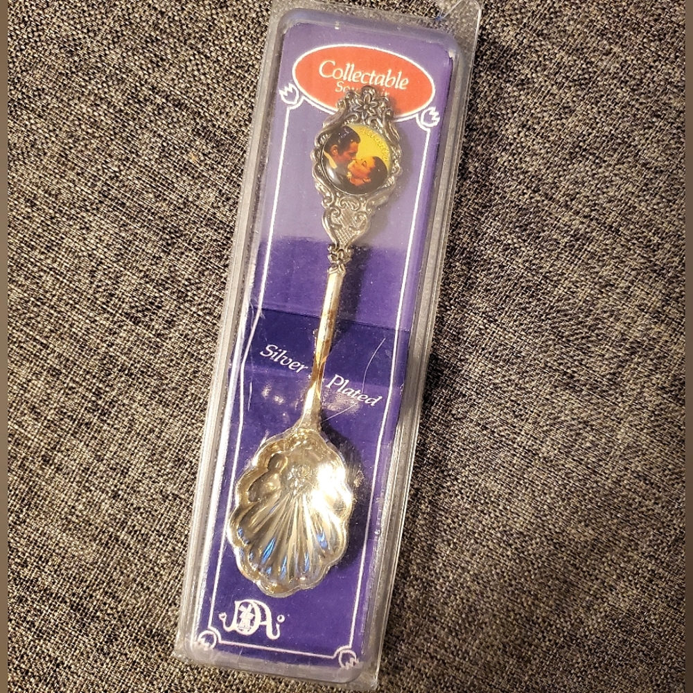 1992 Gone With The Wind Silver Plated Collectable Souvenir Spoon